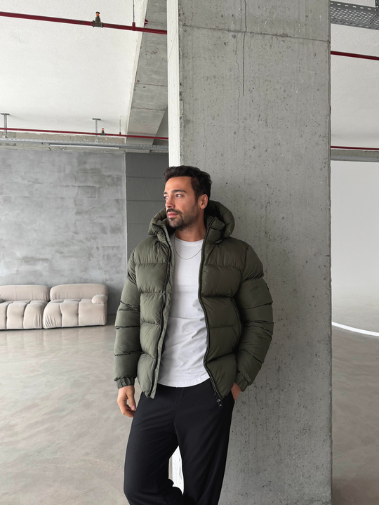 MONTHaki Su Geçirmez Dolumlu Şişme Mont FP