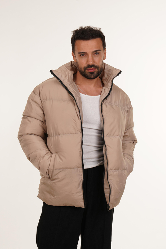 Vizon Dik Yaka Şişme Mont PNC 5004