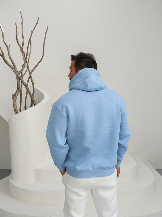 SweatBebemavi 3 İplik Oversize Compak Kapüşonlu SC