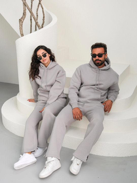 SweatBoyamagri 3 İplik Oversize Compak Kapüşonlu SC