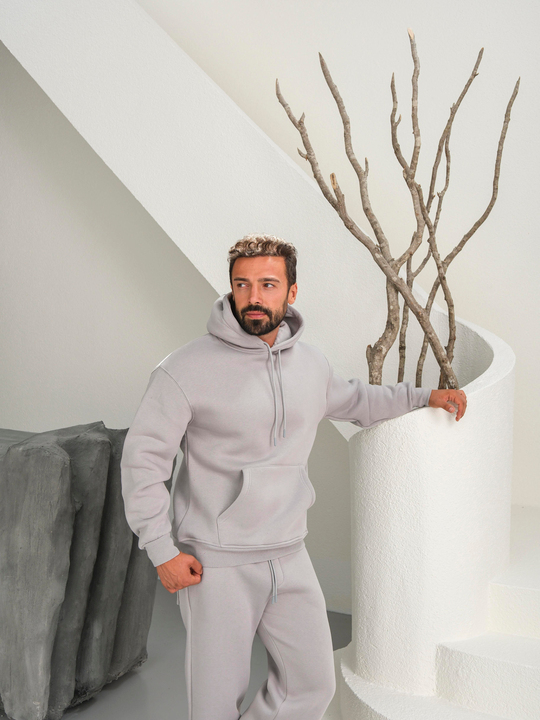 SweatBoyamagri 3 İplik Oversize Compak Kapüşonlu SC