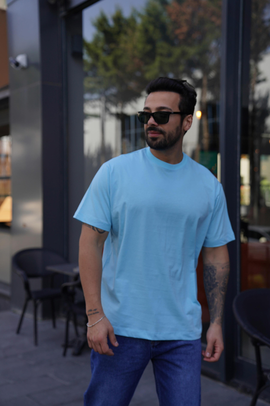 T-SHİRTBebemavi Compak Düz Oversize T-Shirt SNZ