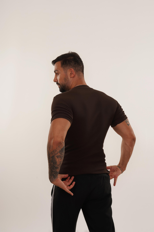 T-SHİRTKahve Kaşkorse T-SHİRT FİYAT PERFORMANS ÜRÜNÜ