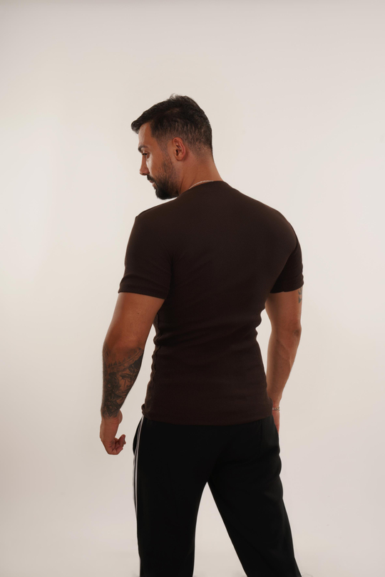 T-SHİRTKahve Kaşkorse T-SHİRT FİYAT PERFORMANS ÜRÜNÜ