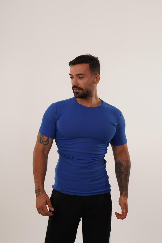 T-SHİRTMavi Kaşkorse T-SHİRT FİYAT PERFORMANS ÜRÜNÜ
