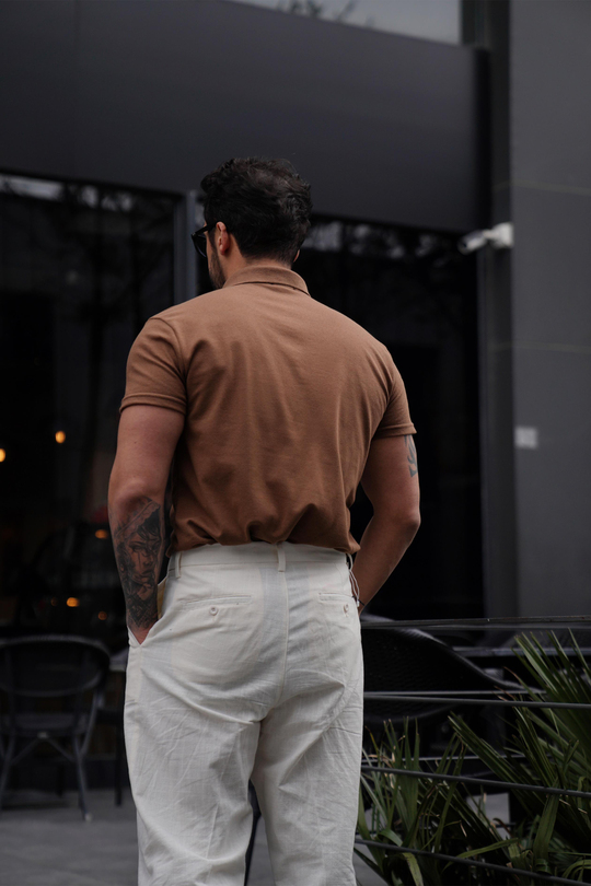 T-SHİRTTaba Polo Yaka Düz Lacos TK 1004