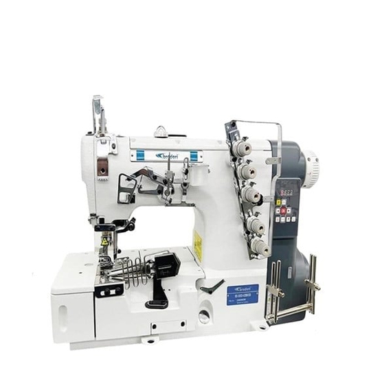 Broderi | BD-500D-02 | Bant Reçme Makinesi | Biye Reçme Makinesi | Direct Drive | İğne Pozisyonlu  | Kafadan Motorlu