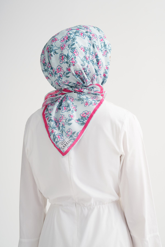 Florina Soft Eşarp Turkuaz