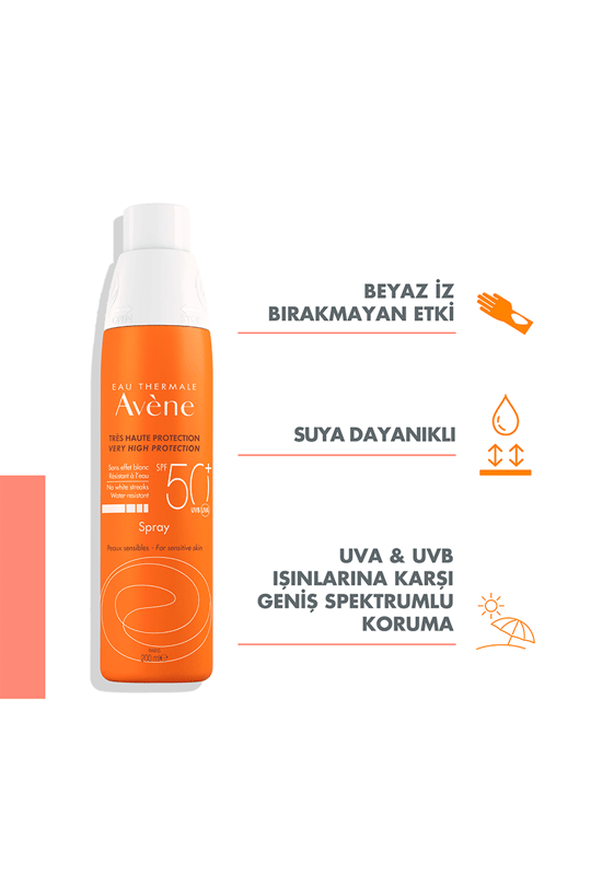 Avene Güneş Spreyi Spf50+ 200ml