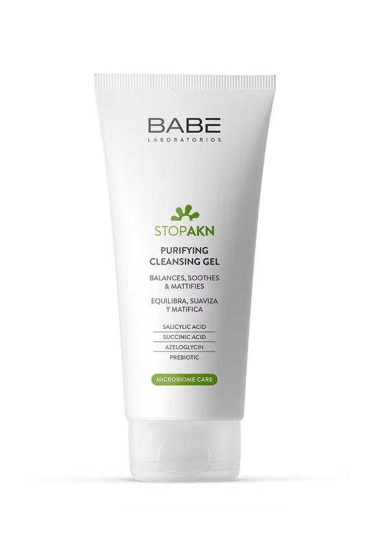 Акне и черни точкиBabeBabe Stop Akn Purifying Cleansing Gel 200 ml