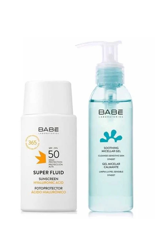 Yüz Güneş ÜrünleriBabeBabe Super Fluid Güneş Koruyucu SPF50 50ml Kofre