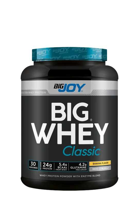 Bigjoy Sports-Bigwhey Classic Muz 915g | KozmovitalWhey Protein BigJoy SportsBigjoy Sports-Bigwhey Classic Muz 990g 30 Servis
