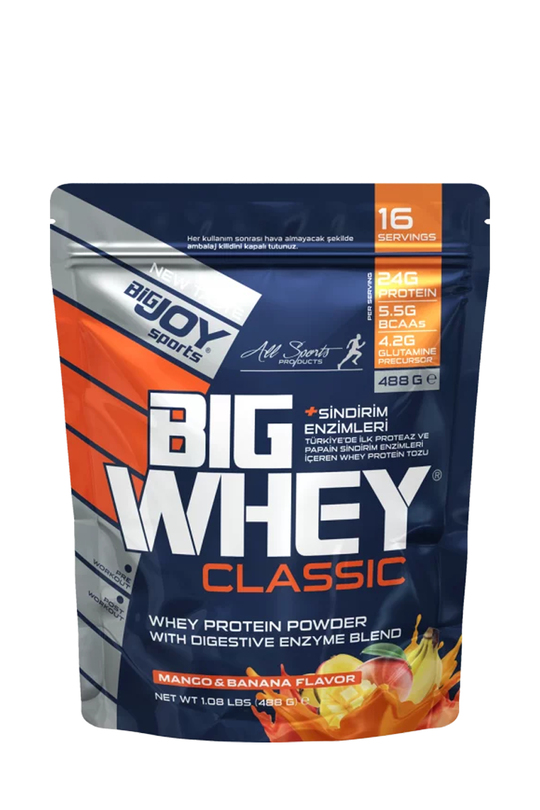 Bigjoy Sports-Bigwhey Muz&Mango Doypack 488g | KozmovitalWhey Protein BigJoy SportsBigjoy Sports-Bigwhey Muz&Mango Doypack 488g