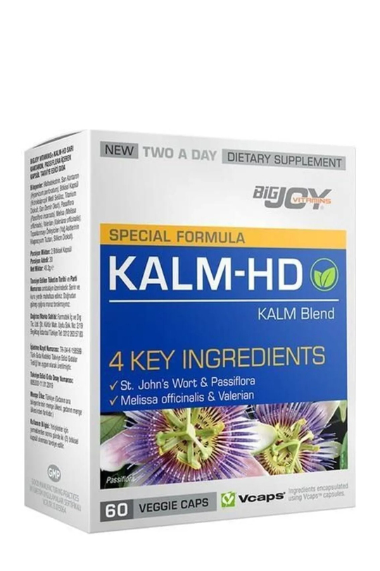 BigJoy Vitamins Kalm-Hd 60 Bitkisel Kapsül | KozmovitalBitkisel ÜrünlerBigJoy VitaminsBigJoy Vitamins Kalm-Hd 60 Bitkisel Kapsül