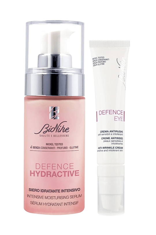 Bionike Defence Hydractive Intensive Moisturising Serum 30 Ml  + Bionike Defence Eye Anti-Wrinkle Cream 15 Ml Paketi | KozmovitalYüz BakımıBioNikeBionike Defence Hydractive Intensive Moisturising Serum 30 Ml  + Bionike Defence Eye Anti-Wrinkle Cream 15 Ml Paketi