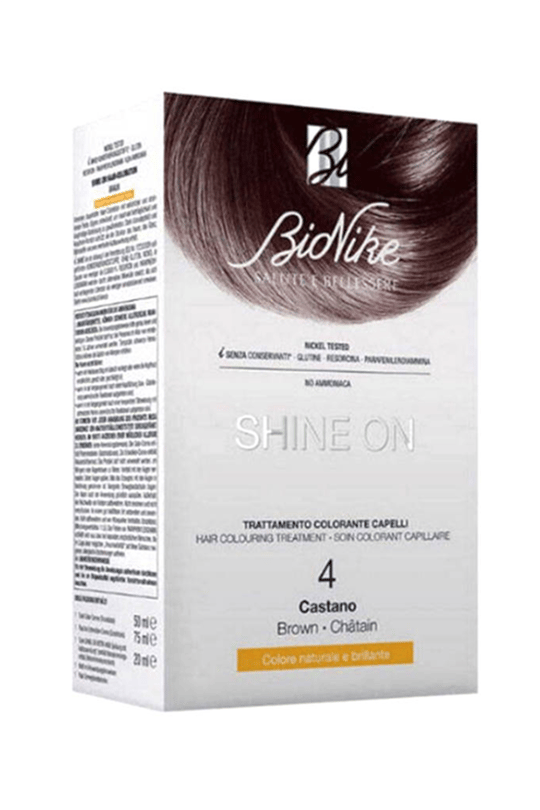 Saç BoyalarıBioNikeBionike Shine On Saç Boyama Kiti Kahverengi No :4