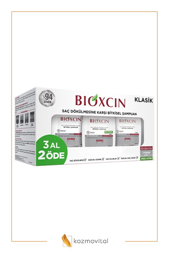 Bioxcin Klasik Yağlı Şampuan 3 Al 2 Öde
