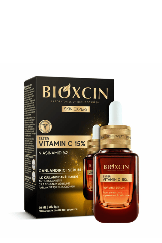 Bioxcin Skin Expert Vitamin C 15% Canlandırıcı Serum 30 ml | KozmovitalCilt Bakım SerumlarıBioxcinBioxcin Skin Expert Vitamin C 15% Canlandırıcı Serum 30 ml