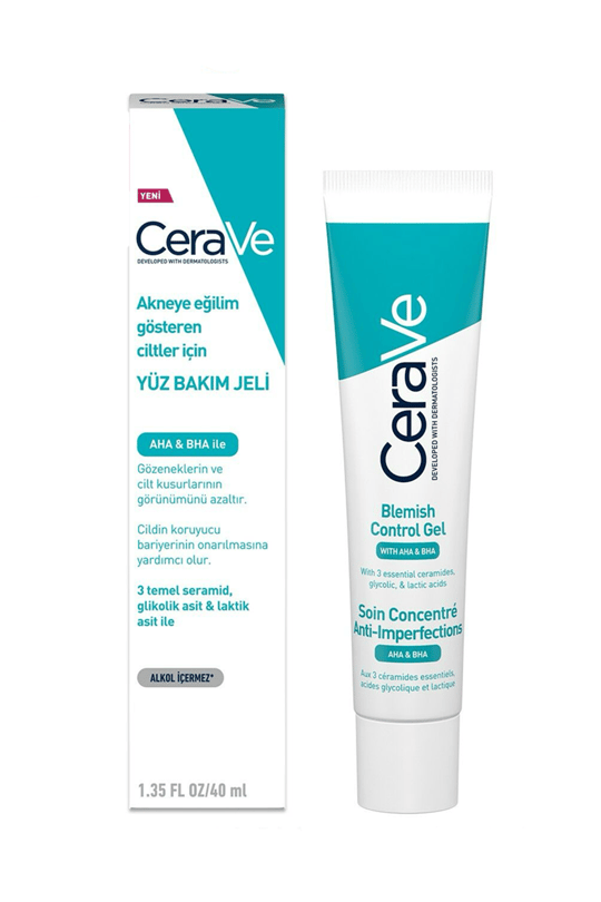 3337875782357 | Cerave Blemish Control Gel 40 ml | KozmovitalYüz SıkılaştırıcılarıCeraveCerave Blemish Control Gel 40 ml