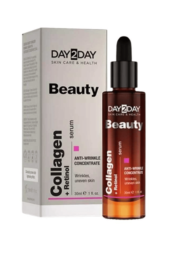 8697595876206 I Day2Day Beauty Collagen + Retinol Serum 30 ml I KozmovitalCilt Bakım SerumlarıDay2DayDay2Day Beauty Collagen + Retinol Serum 30 ml