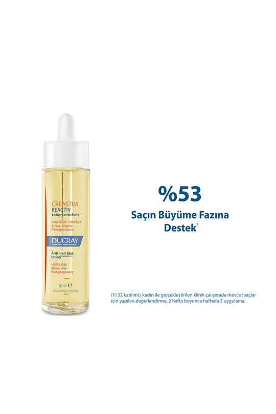 Ducray Creastim Lotion - Saç Dökülmesine Karşı Losyon 2x30ml