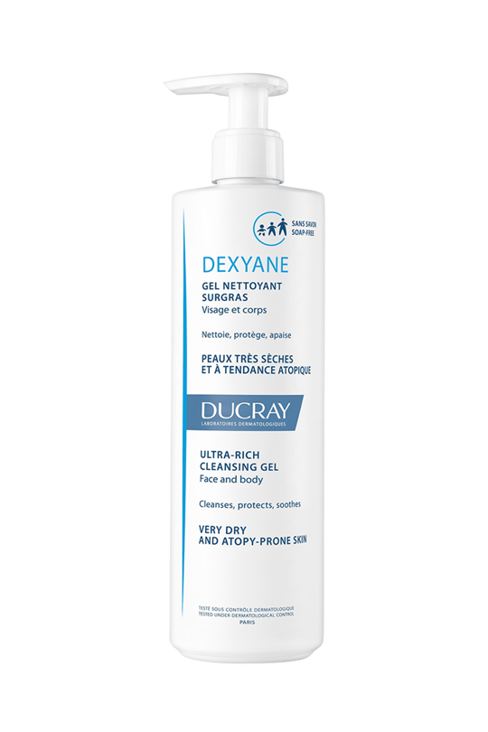 Ducray Dexyane Gel - Kuru Ciltler İçin Temizleme Jeli 400ml