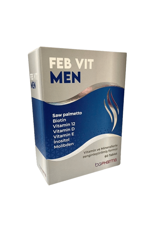 FebVit Man 60 Tablet | KozmovitalErkekler için MultivitaminFebVitFebVit Man Tablet