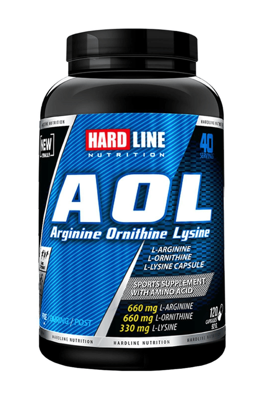 8697448350075 | Hardline AOL 120 Kapsül | KozmovitalKompleks Amino AsitHardlineHardline AOL 120 Kapsül
