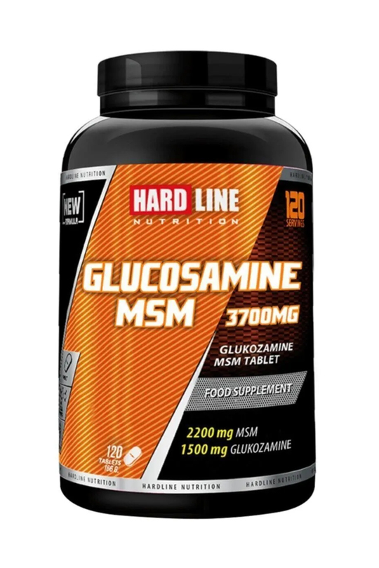 8697448358903 | Hardline Glucosamine  MSM 120 Tablet | KozmovitalGlukozamin ve EklemHardlineHardline Glucosamine  MSM 120 Tablet