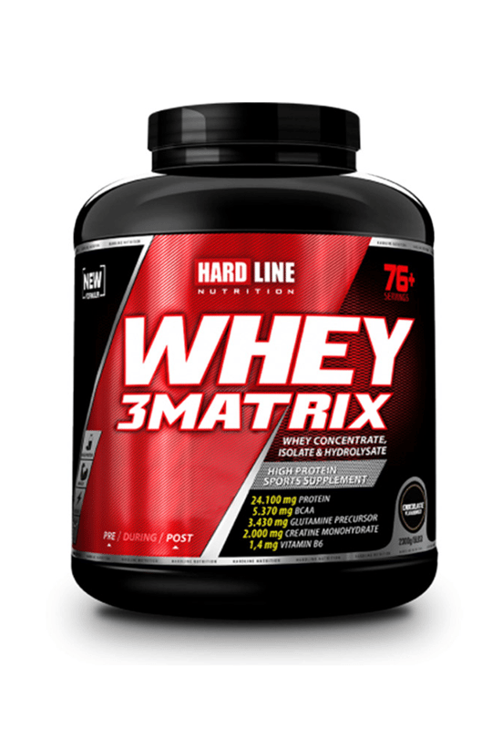 8697448351843 | Hardline Whey 3MATRIX Çikolatalı 2300 GR | KozmovitalWhey ProteinHardlineHardline Whey 3MATRIX Çikolatalı 2300 GR