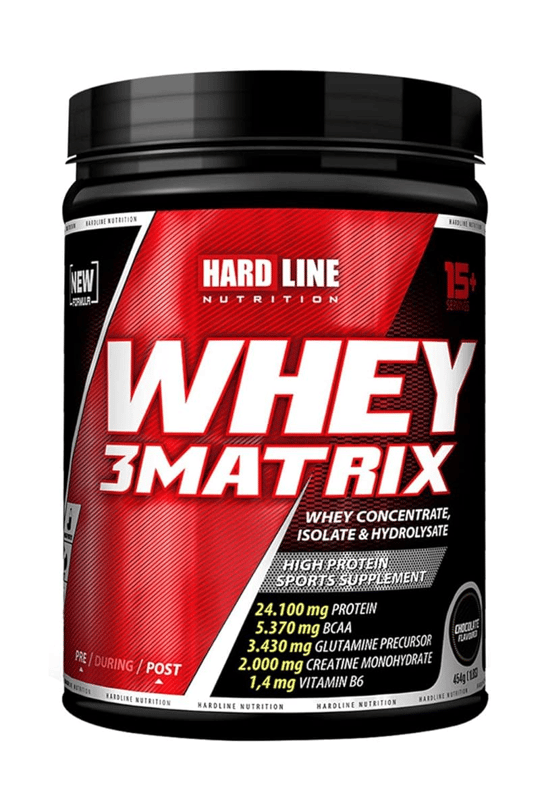 8697448351638 | Hardline Whey 3MATRIX Çikolatalı 454 gr | KozmovitalWhey ProteinHardlineHardline Whey 3MATRIX Çikolatalı 454 gr