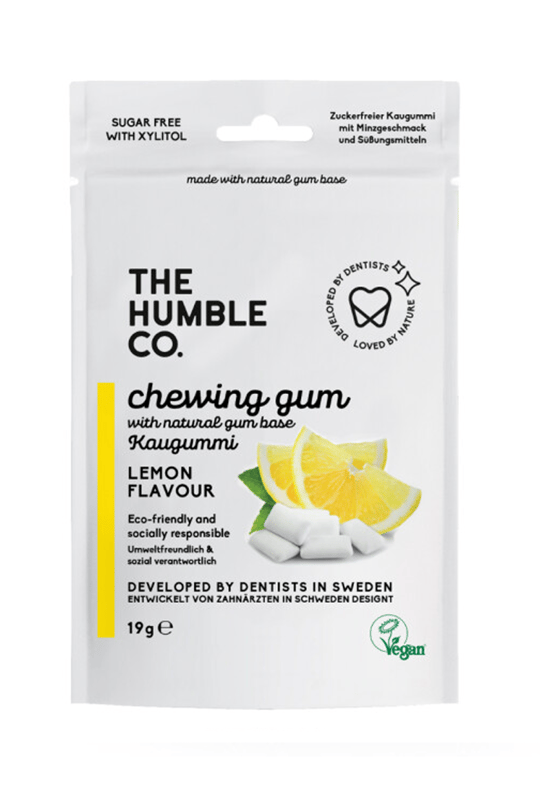 7350075691690 | Humble Chewing Gum - Lemon | KozmovitalDoğal Ağız Bakım ÜrünleriHumbleHumble Chewing Gum - Lemon