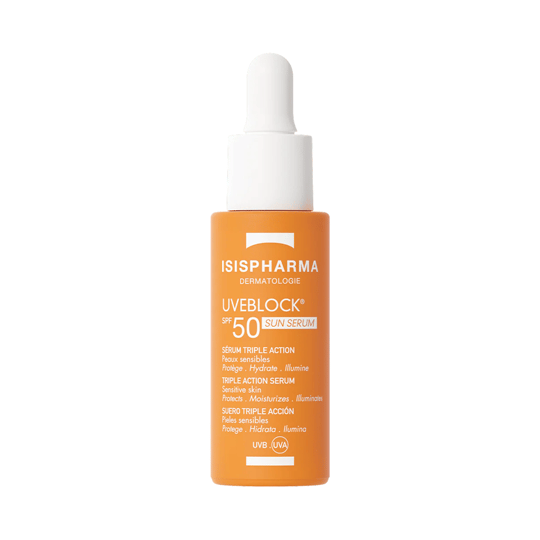 Слънчеви продукти за лицеIsis PharmaIsıs Pharma Dermatologie Uveblock SPF50+ Sun Serum 28 ml