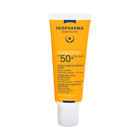 Слънчеви продукти за лицеIsis PharmaIsis Pharma Uveblock SPF 50+ Dry Touch Ultra Fluid 40 ml - Light