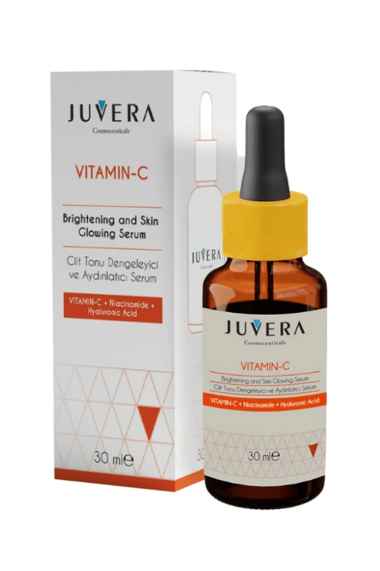 8682665350182 | Juvera Vitamin C Cilt Tonu Dengeleyici ve Aydınlatıcı Serum 30 ml | KozmovitalCilt Bakım SerumlarıJuveraJuvera Vitamin C Cilt Tonu Dengeleyici ve Aydınlatıcı Serum 30 ml