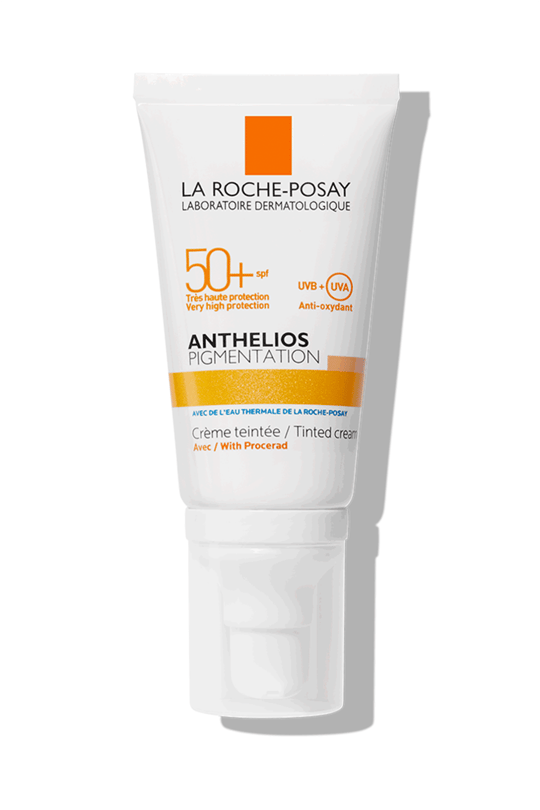 3337875591577 | La Roche Posay Anthelios Pigmentation SPF50+ Tinted Cream PPD 39 50ml | KozmovitalYüz Güneş ÜrünleriLa Roche PosayLa Roche Posay Anthelios Pigmentation SPF50+ Tinted Cream PPD 39 50ml