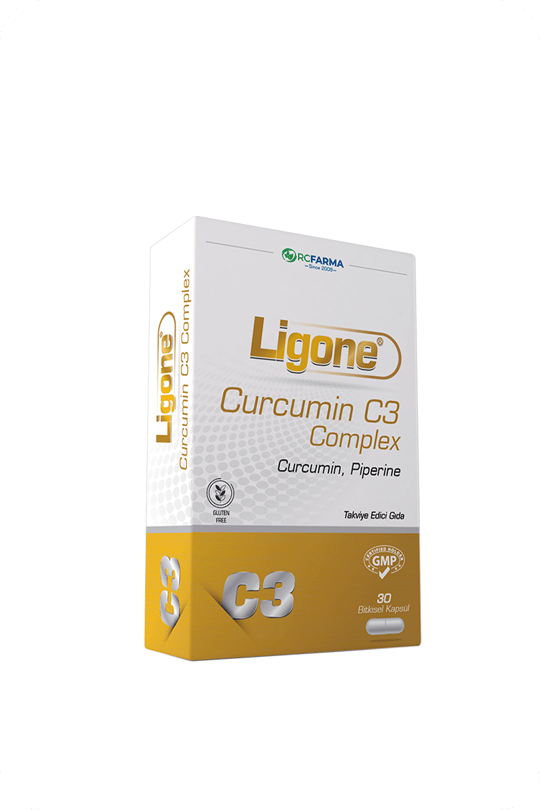 Ligone Curcumin C3 Complex 30 Bitkisel Kapsül | KozmovitalBitkisel ÜrünlerRc FarmaLigone Curcumin C3 Complex 30 Bitkisel Kapsül