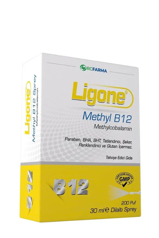 Ligone Methyl B12 Sprey 30 ml | KozmovitalVitamin / MultivitaminRc FarmaLigone Methyl B12 Sprey 30 ml
