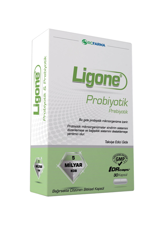 Probiyotik / PrebiyotikRc FarmaLigone Probiyotik 30 Kapsül x2 Adet