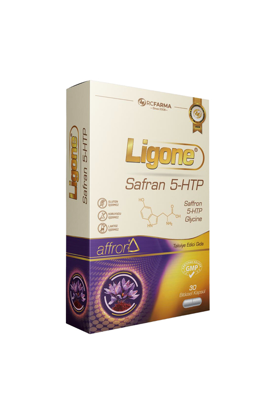 Билкови продуктиRc FarmaLigone Safran 5-HTP 30 Kapsül