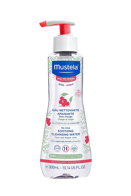 3504105029920 | Mustela No Rise Soothing Cleasing Water 300 ml | KozmovitalBebek Temizleme ÜrünleriMustelaMustela No Rise Soothing Cleasing Water 300 ml