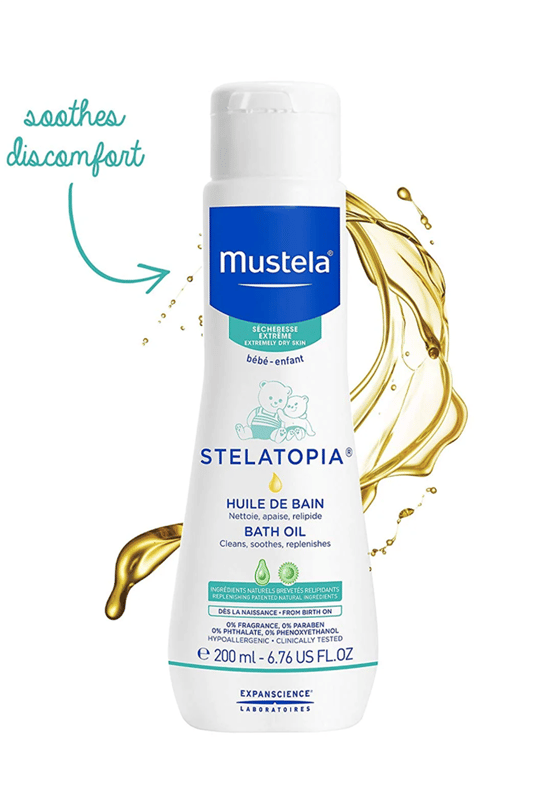 3504105028961 | Mustela Stelaptopia Bath Oil 200 ml | KozmovitalBebek ŞampuanlarıMustelaMustela Stelaptopia Bath Oil 200 ml