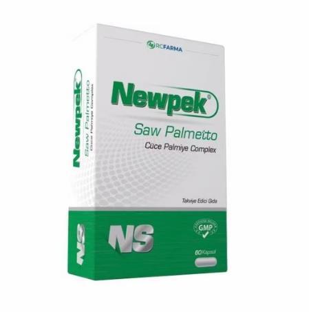 Bitkisel ÜrünlerRc FarmaNewpek Saw Palmetto Complex 60 Kapsül x2 Adet