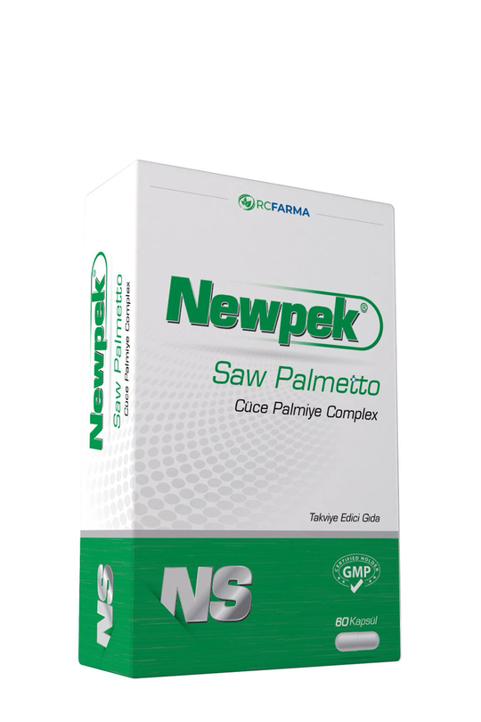 Newpek Saw Palmetto Complex 60 Kapsül | KozmovitalBitkisel ÜrünlerRc FarmaNewpek Saw Palmetto Complex 60 Kapsül