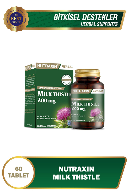 Nutraxin Milk Thistle 200 mg 60 Tablet