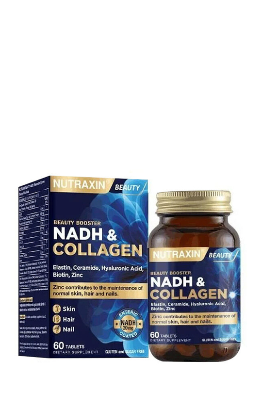 Nutraxin Nadh Collagen 60 Tablet | KozmovitalKolajen (Collagen)NutraxinNutraxin Nadh Collagen 60 Tablet