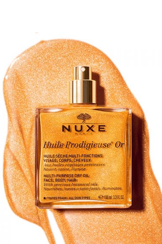 Овлажнители за лицеNuxeNuxe Altın Parıltılı Çok Amaçlı Kuru Yağ 100 ml (Yüz, Vücut, Saç)
