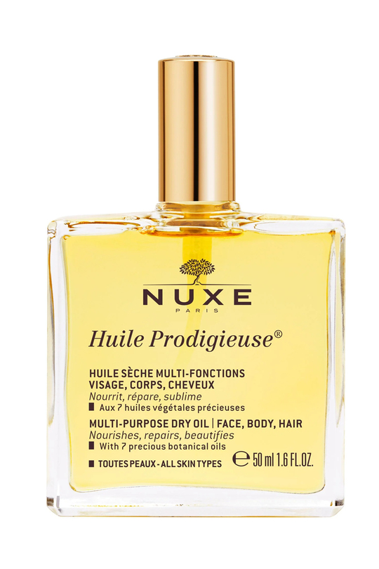 Сухо масло / бронзантNuxeNuxe Çok Amaçlı Kuru Yağ 50 ml  (Yüz, Vücut, Saç)