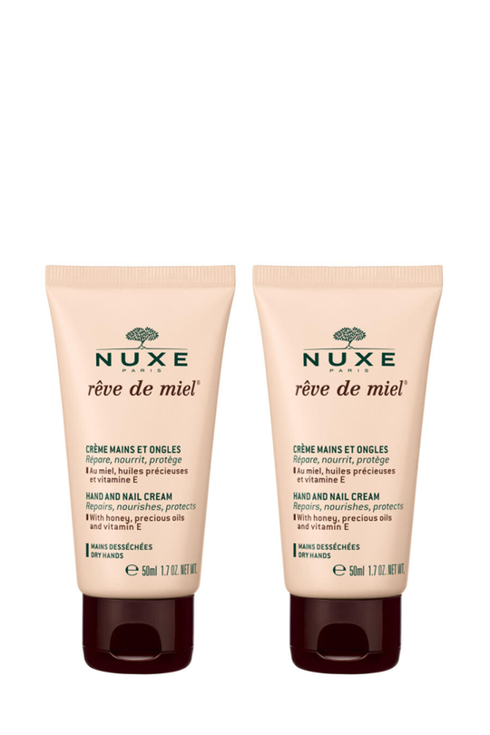 Nuxe Reve De Miel Creme Mains Et Ongles 2x50ml - 2.Ürün Hediye | KozmovitalEl ve Tirnak BakimiNuxeNuxe Reve De Miel Creme Mains Et Ongles 2x50ml | 2.Ürün Hediye