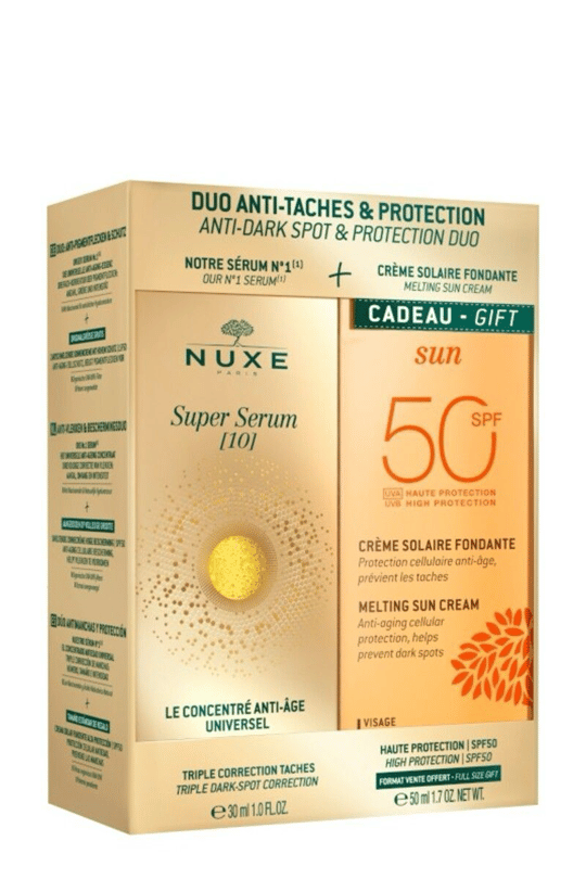Nuxe Yaşlanma Karşıtı & Güneş Koruyucu Bakım Seti | KozmovitalAnti-Aging ÜrünlerNuxeNuxe Yaşlanma Karşıtı & Güneş Koruyucu Bakım Seti